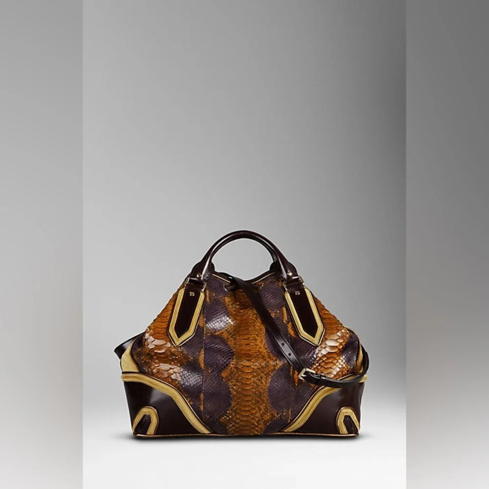 The Burberry Python Pattern Crossbody - Picture 8 of 9